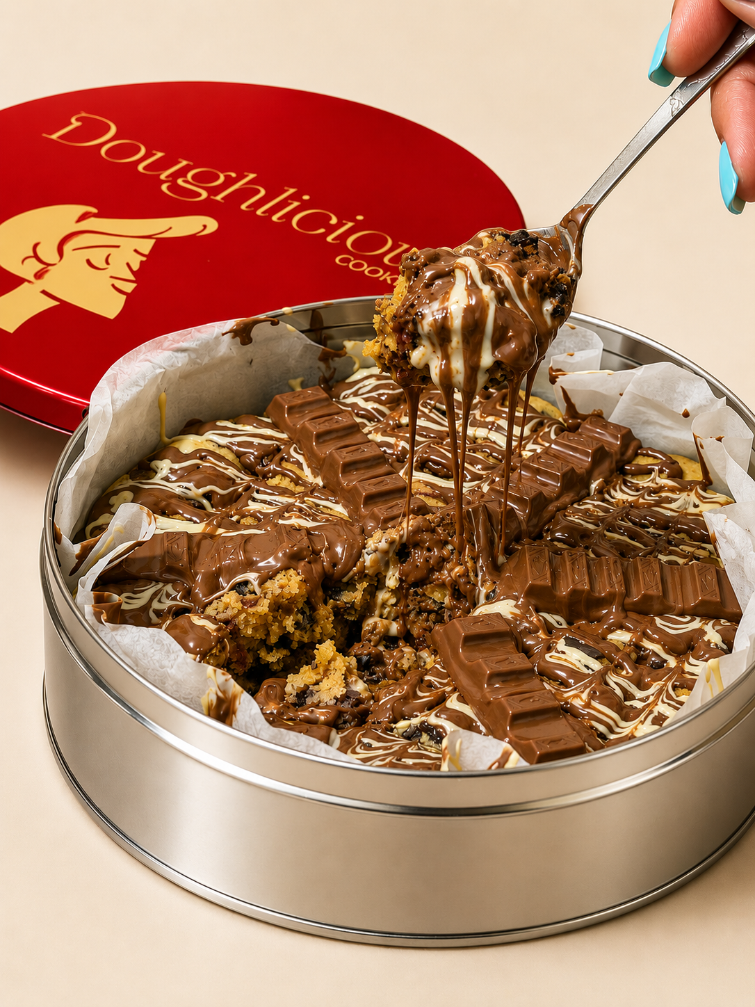 Kinder Cookie Tin