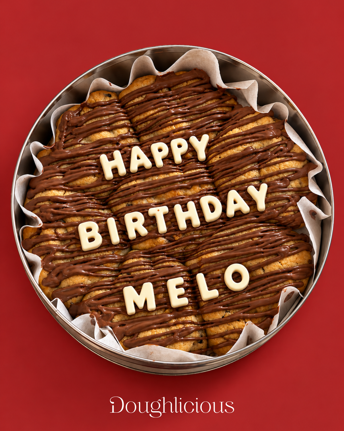 Personalized Cookie Tin